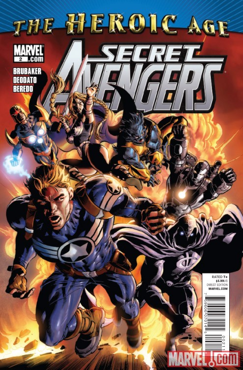 SECRET AVENGERS #2 cover by Mike Deodato Jr.