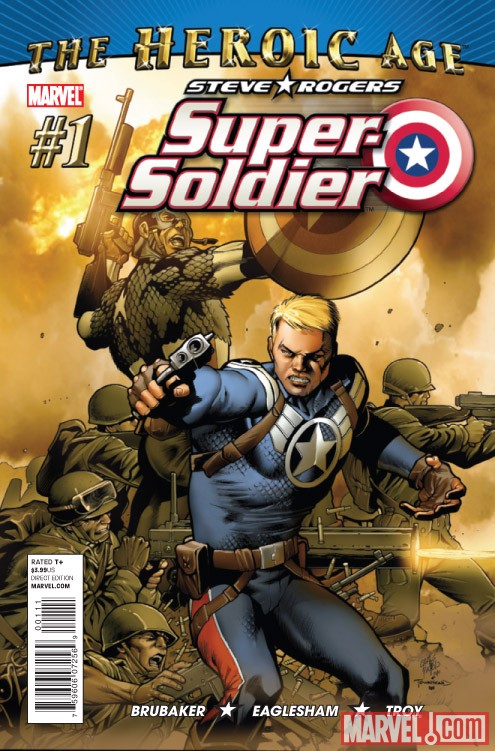 STEVE ROGERS: SUPER-SOLDIER #1 cover by Carlos Pacheco