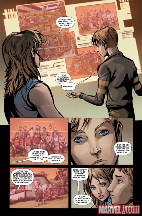 ENDER IN EXILE #3 preview art by Pop Mahn