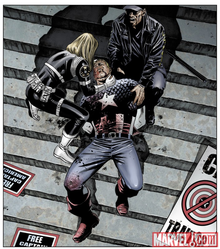 Image Featuring Captain America