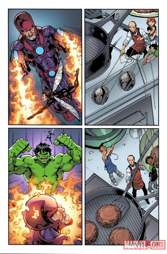 Spider-Man and the Avengers #1 preview art by Todd Nauck