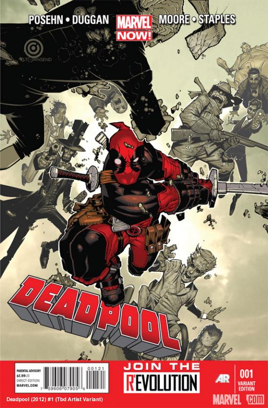 Deadpool #1 Bachalo Variant