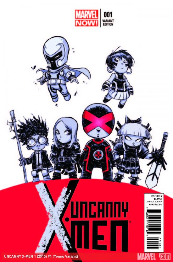UNCANNY X-MEN 1 YOUNG VARIANT (NOW, WITH DIGITAL CODE)