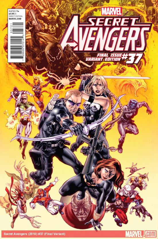 cover from Secret Avengers (2010) #37 (JASON KEITH VARIANT)