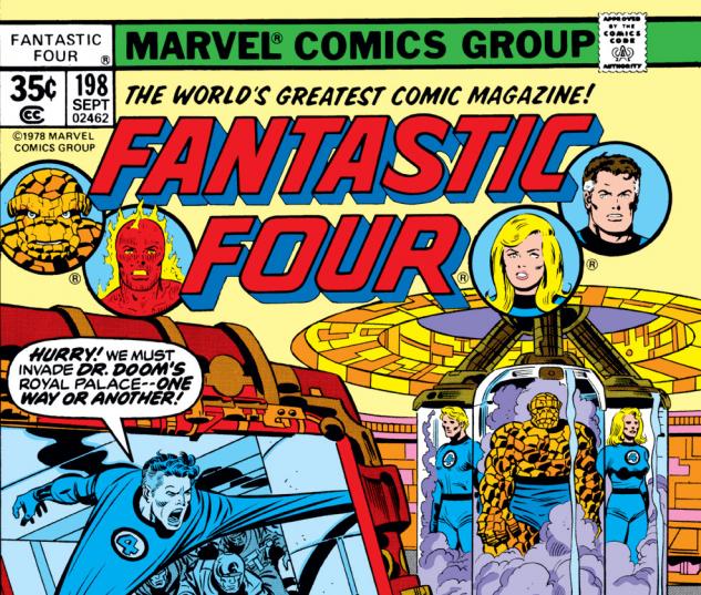 Fantastic Four (1961) #198 Cover