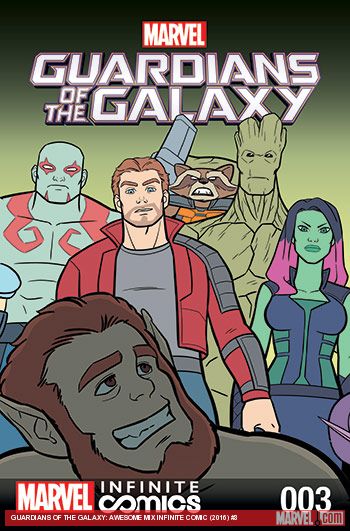 Guardians of the Galaxy: Awesome MIX Infinite Comic (2016) #3