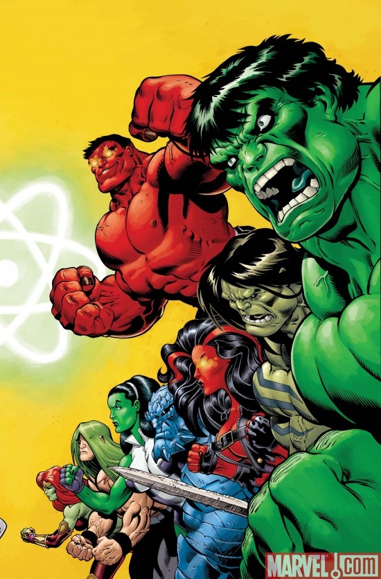 Fall of the Hulks: Gamma #1 cover by Ed McGuinness
