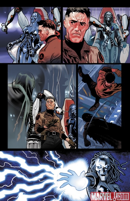 X-MEN: LEGACY ANNUAL #1 art by Daniel Acuna