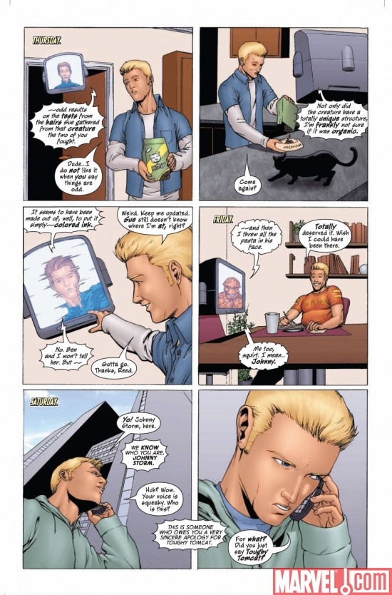 MARVEL ADVENTURES FANTASTIC FOUR #46 preview page 7