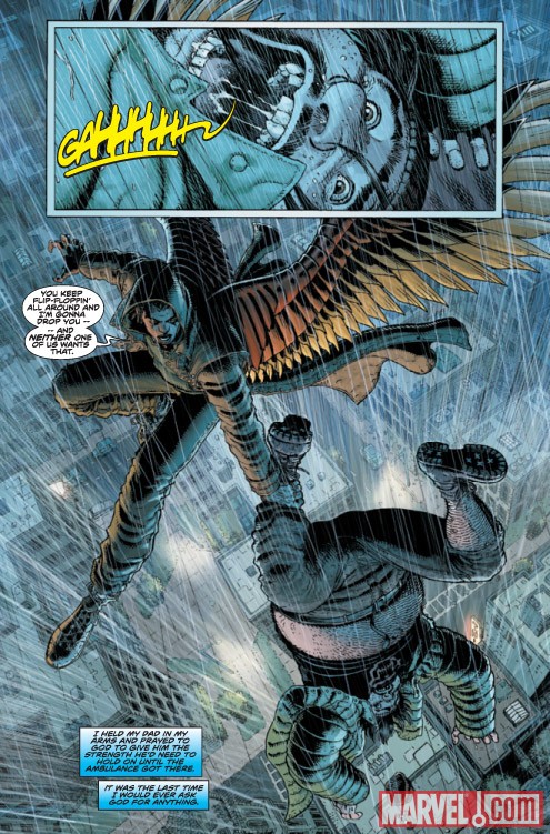 ULTIMATE COMICS X #3 preview art by Art Adams and Peter Steigerweld
