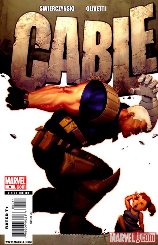 CABLE (2008) #9 cover by Ariel Olivetti