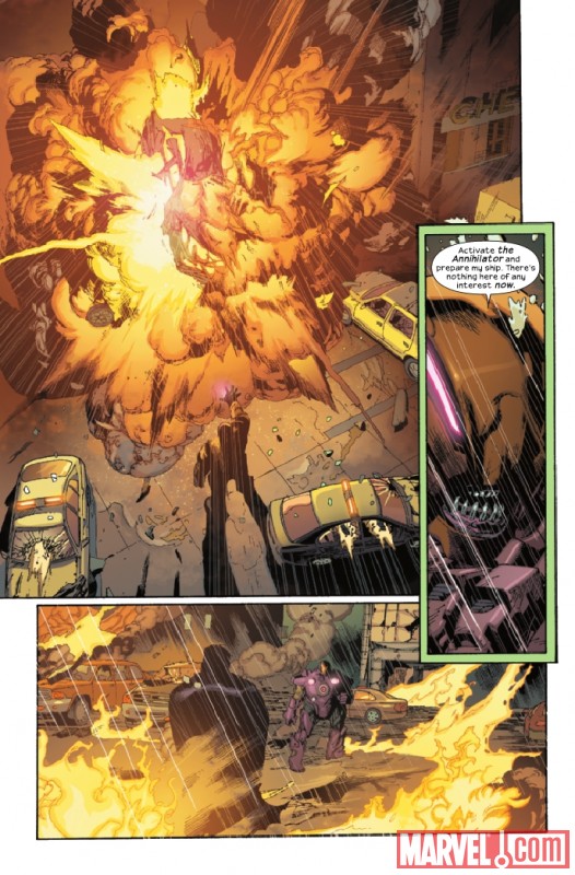 SUPERIOR #1 preview page by Leinil Francis Yu