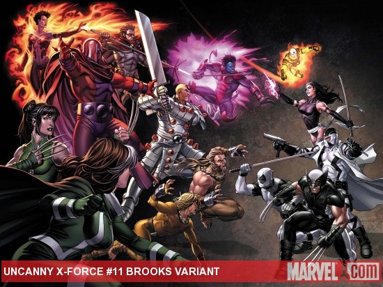 Uncanny X-Force (2010) #11, Brooks Variant