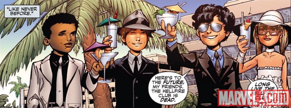 The new Hellfire Club by Adam Kubert