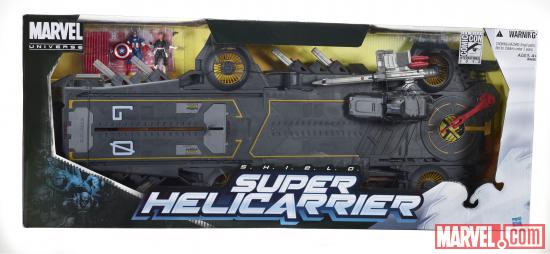 Marvel Universe S.H.I.E.L.D. Super Helicarrier box