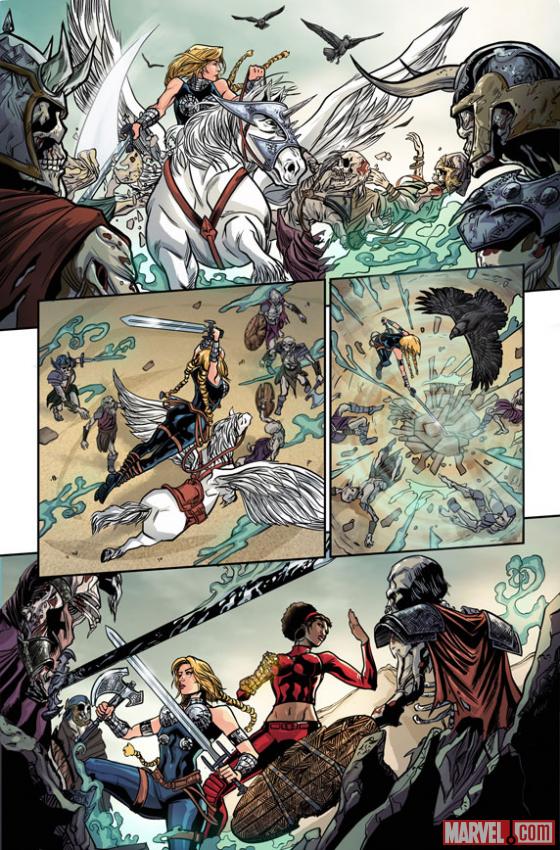 Fearless Defenders #1 preview art by Will Sliney