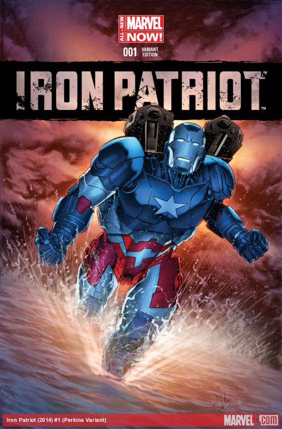 Iron Patriot (2014) #1 (Perkins Variant)