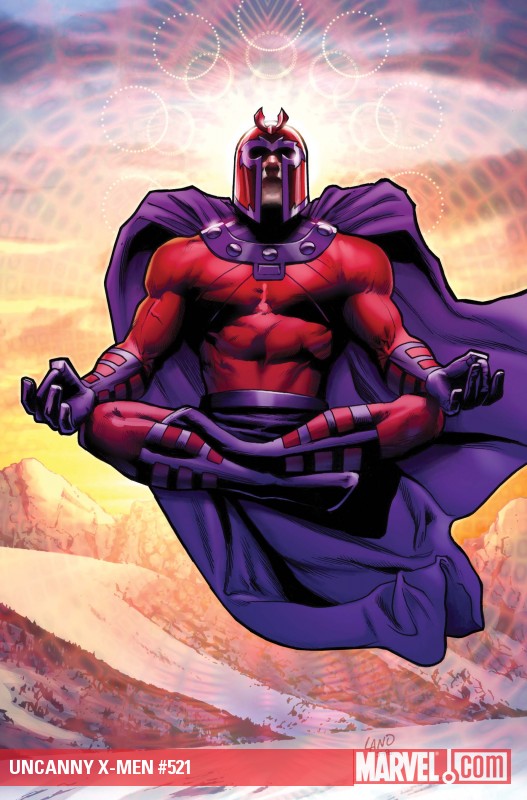 Uncanny X-Men #521 cover by Greg Land