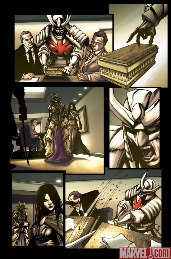 SECRET WARRIORS #6 Interior Art