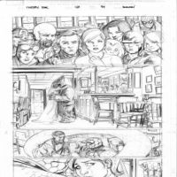 FANTASTIC FOUR #569 pencil art by Stuart Immonen