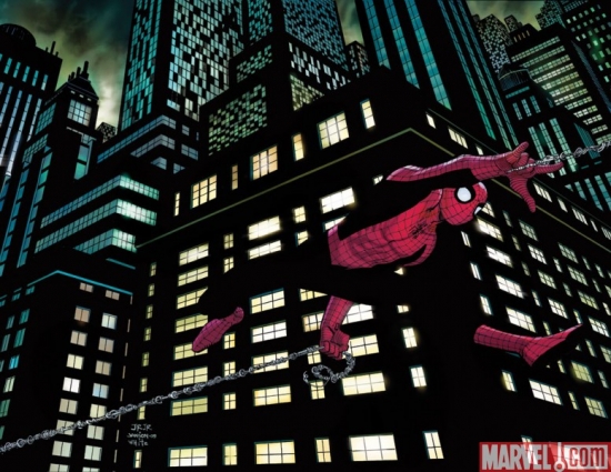 AMAZING SPIDER-MAN #600 cover by John Romita Jr.