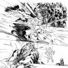AVENGERS/ INVADERS #6 black and white preview art