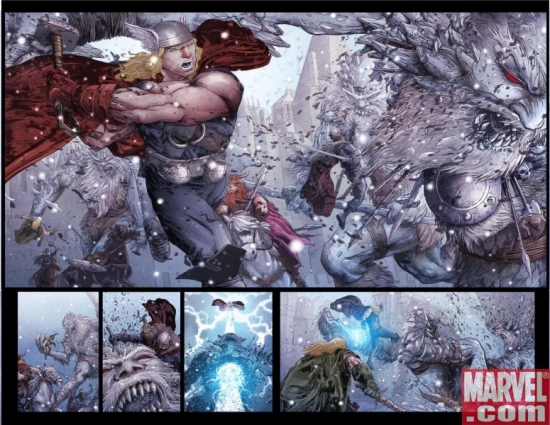 THOR: AGES OF THUNDER interior art