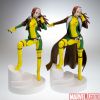 Rogue and Exclusive Long Coat Variant Bishoujo Statues from Kotobukiya