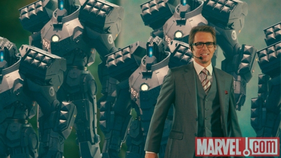 Sam Rockwell as Justin Hammer in Iron Man 2