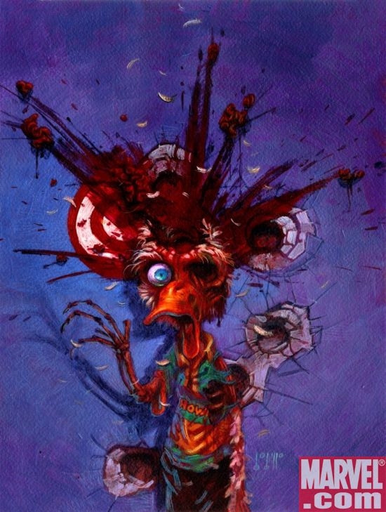 Howard the Duck #1 zombie variant