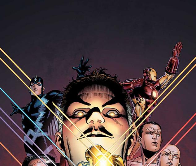 New Avengers: Illuminati #2 cover by Jim Cheung