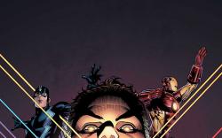 New Avengers: Illuminati #2 cover by Jim Cheung