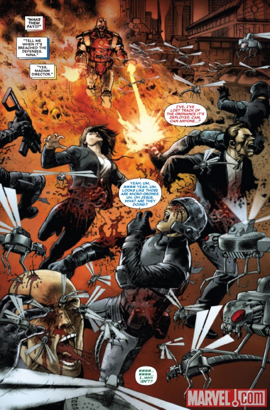 DEATHLOK #7 Art by Lan Medina