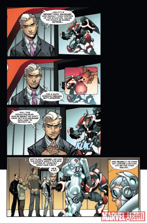 DEADPOOL #24 preview art by Carlo Barberi