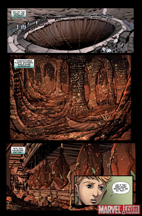 ENDER IN EXILE #2 preview art by Pop Mahn