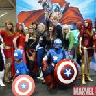 Cosplayers at Marvel's Fan Expo Canada Costume Contest