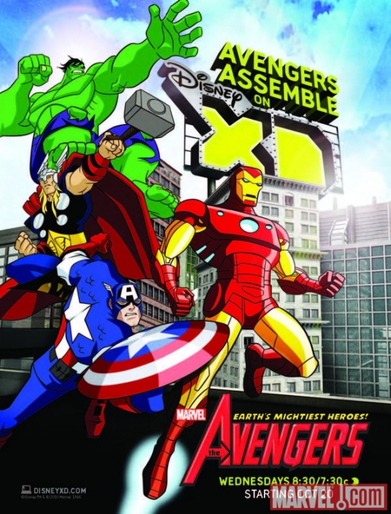 Image Featuring Hulk, Iron Man, Thor, Avengers
