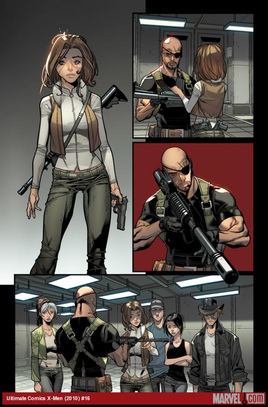 Ultimate Comics X-Men #16 preview art by Paco Medina