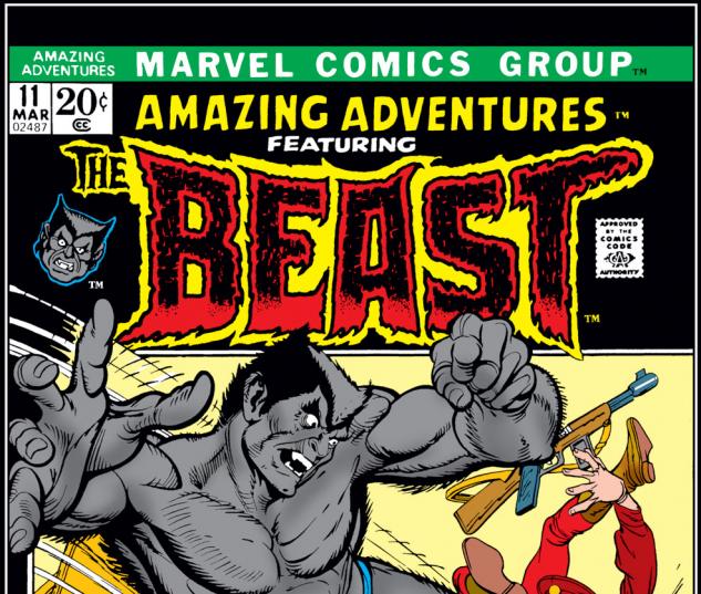 Amazing Adventures (1970) #11 Cover