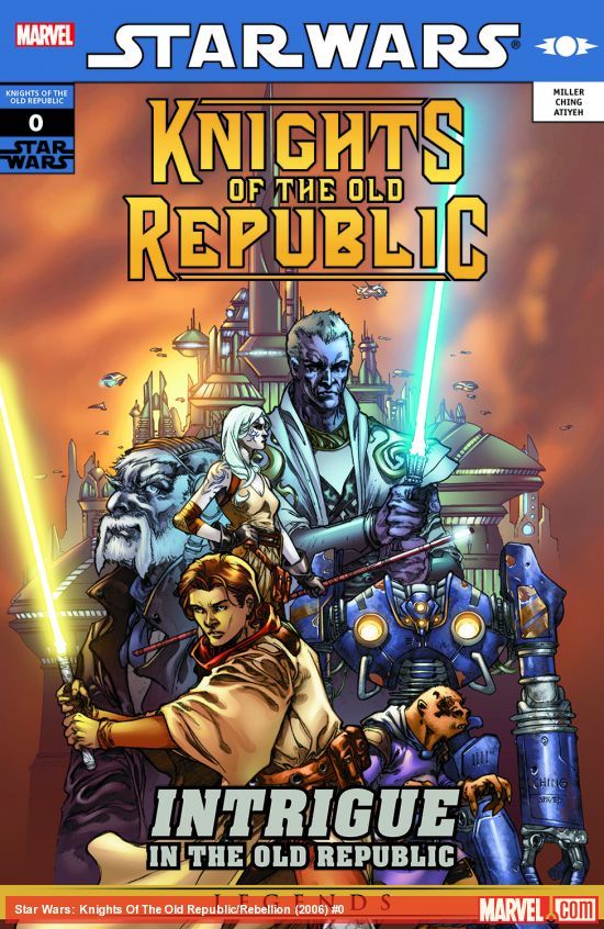 STAR WARS: KNIGHTS OF THE OLD REPUBLIC/REBELLION FLIPBOOK (2006)