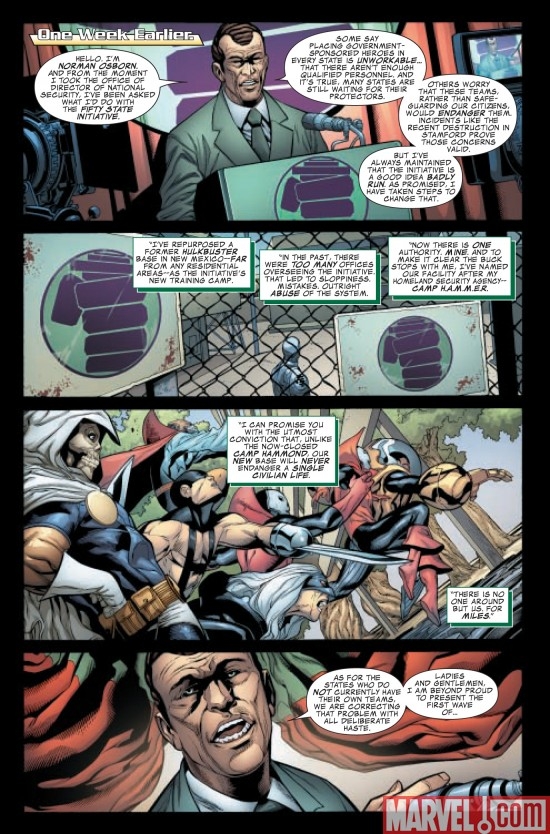 AVENGERS: THE INITIATIVE #26, page 4