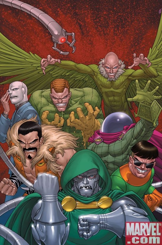 DOCTOR DOOM AND THE MASTERS OF EVIL #1 cover by Roger Cruz