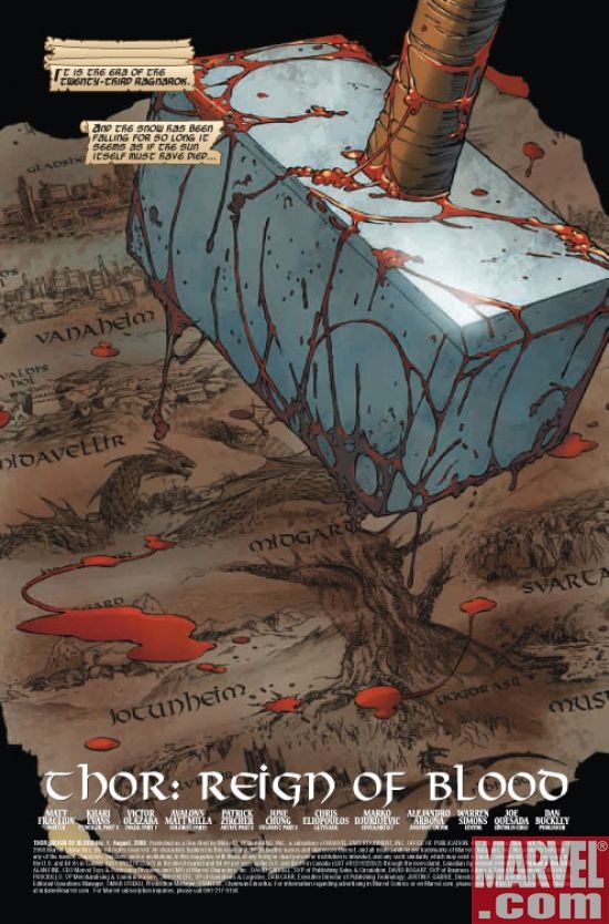 THOR: REIGN OF BLOOD, Page 1