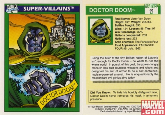 Doctor Doom, Card #60