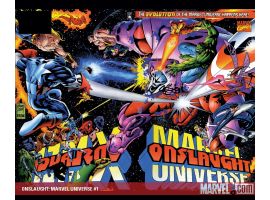 Onslaught: Marvel Universe #1 cover by Adam Kubert