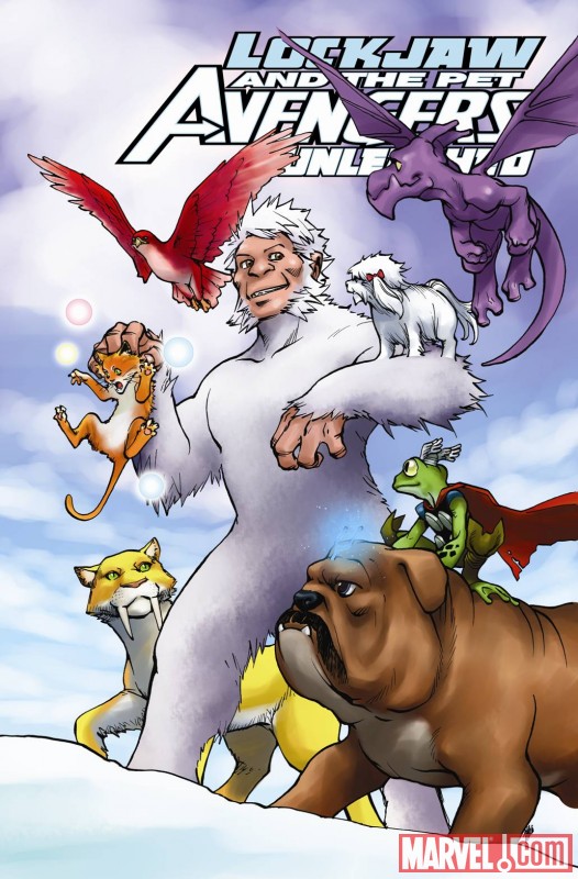 Lockjaw and the Pet Avengers Unleashed (2010) #3 (VARIANT)