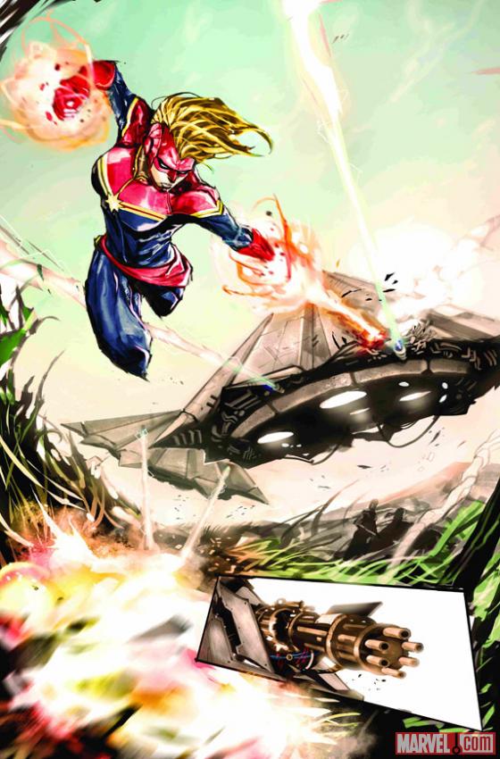 Your First Look At Captain Marvel #3!