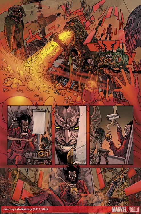 Journey Into Mystery #642 preview art by Carmine Di Giandomenico