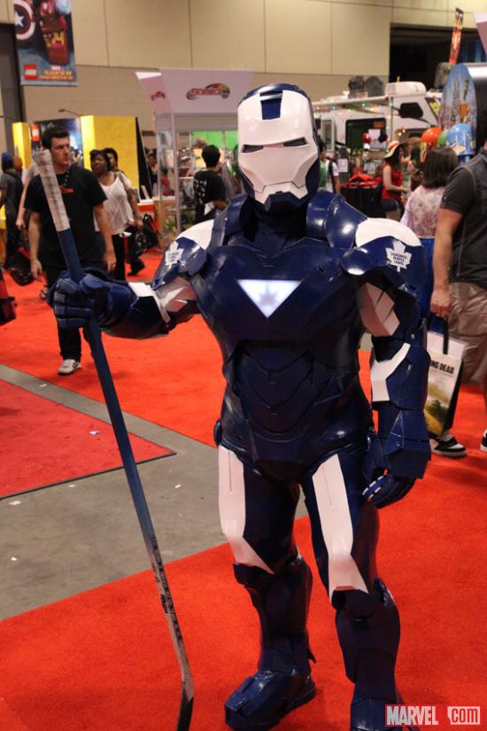 Iron Man cosplayer at Fan Expo 2012
