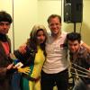 Nick Lowe and X-Men cosplayers at Fan Expo 2012